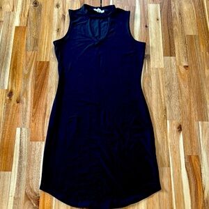 Elegant Black Sleeveless Dress